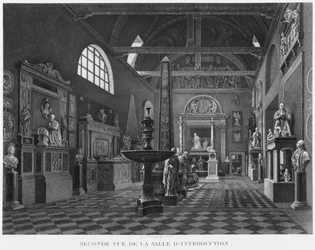 Deuxième vue de la salle d
